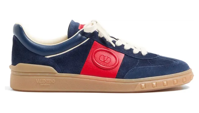 Valentino Garavani Upvillage Low-top “Blue/Red” (8Y0S0H77LAL 0D3)
