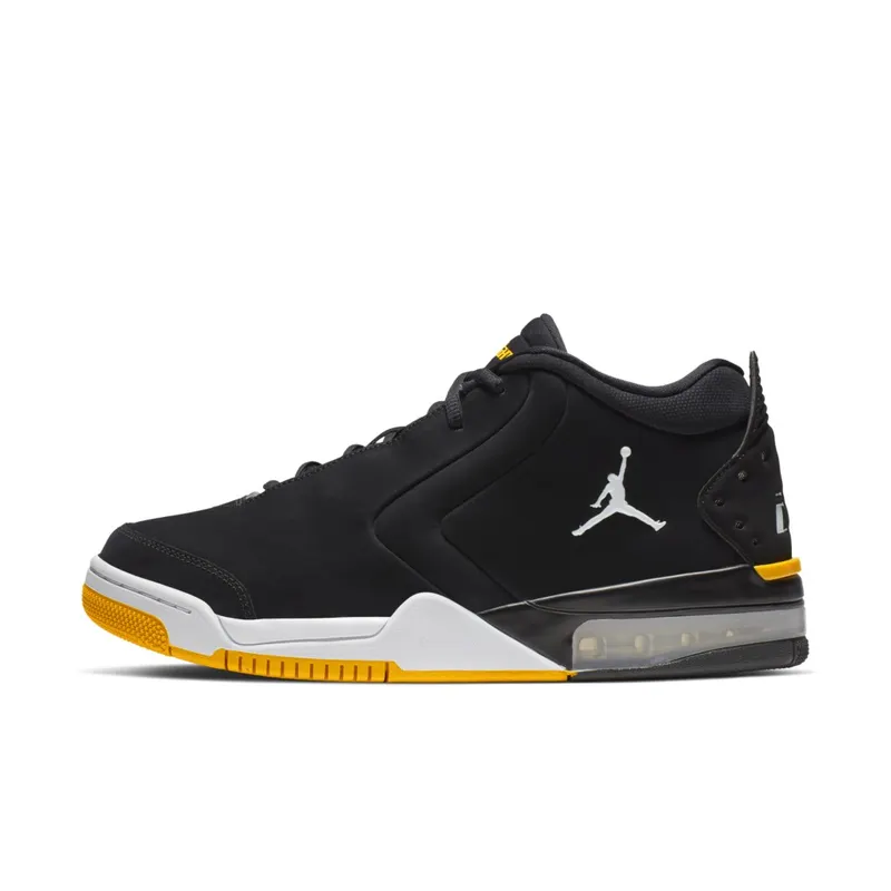 Jordan Air Big Fund Black White Gold Black/White-University Gold (BV6273-007)
