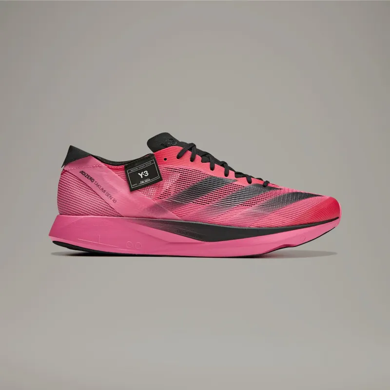 Adidas Y-3 Takumi Sen 10 Semi Solar Pink / Semi Solar Pink / Core Black (IH0861)