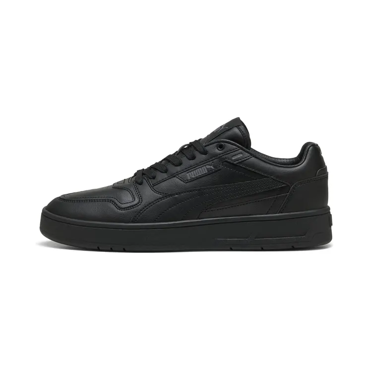 Puma Court Classic Street “Puma Black / Puma Black / Cool Dark Gray” (400196_02)