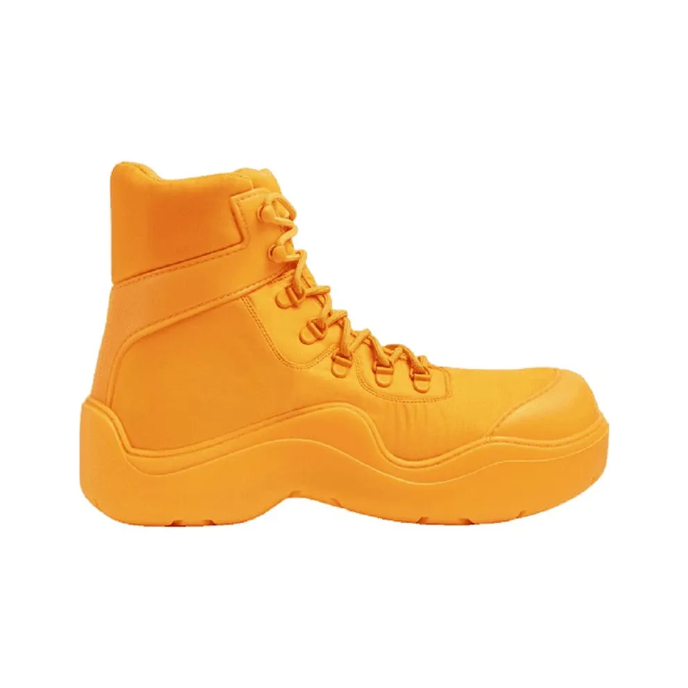 Bottega Veneta Puddle Bomber Ankle Boot Tangerine (667064VBSD77593)