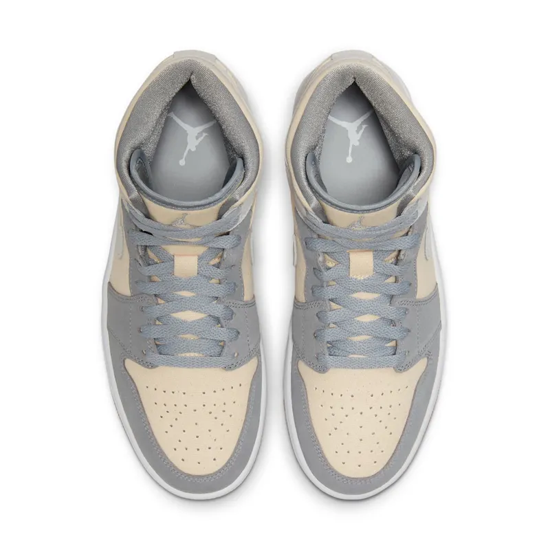 Air Jordan 1 Mid Cream Grey (DN4281-100)