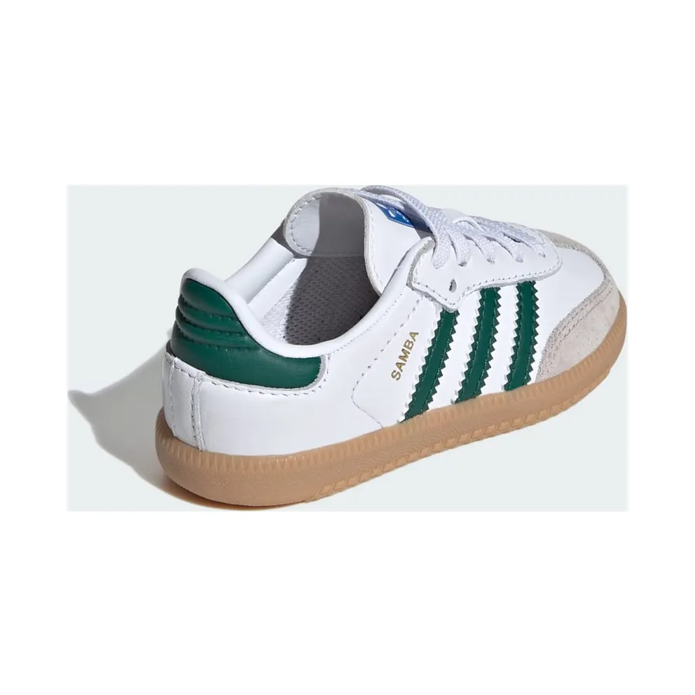 adidas Samba OG Kids Cloud White / Collegiate Green / Gum (IE1337)