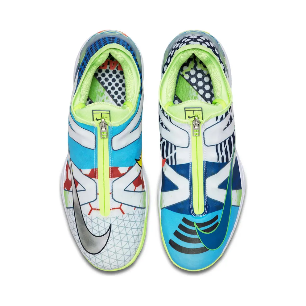 Nike Air Zoom Cage 3 Glove Rafael Nadal Roland Garros Volt Glow/White-Light Carbon (AQ0567-700)