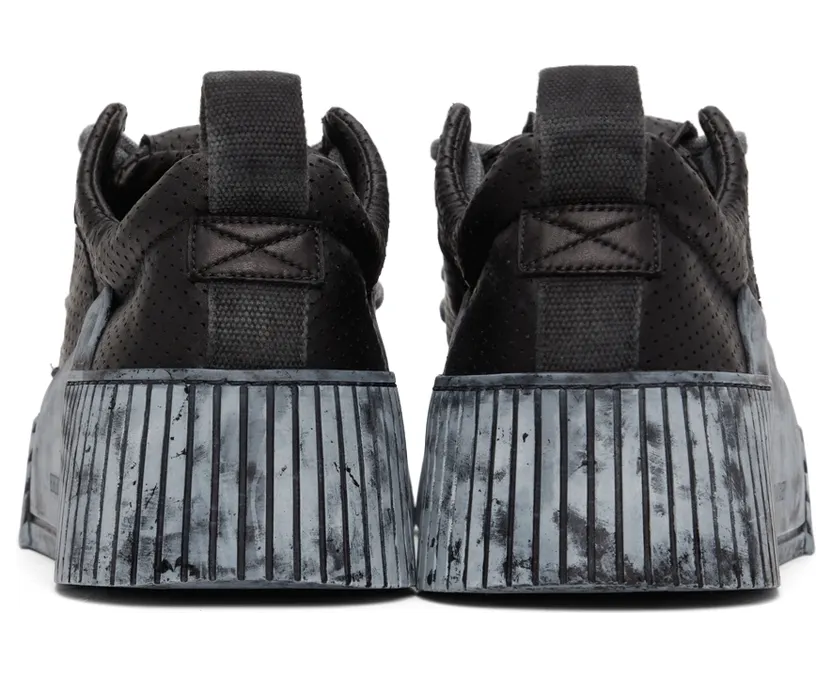 Boris Bidjan Saberi Black Bamba 2.1 Sneakers (298-SS2200B2000000SM-0019) (4)