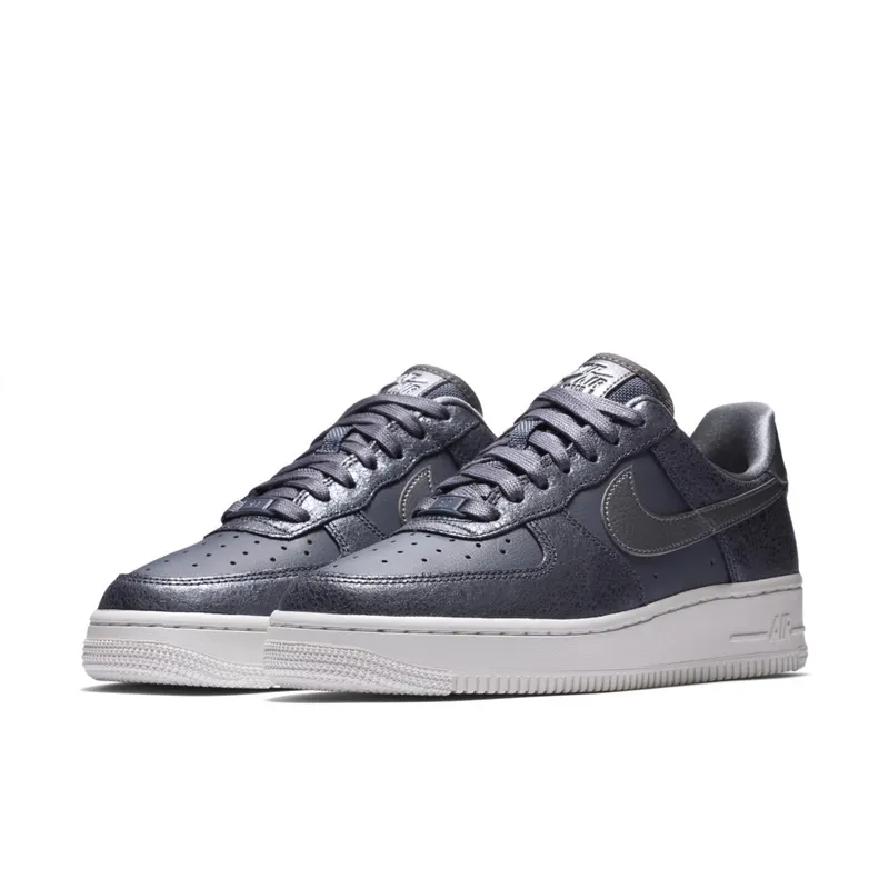 Nike Air Force 1 Low Light Carbon (W) Light Carbon/Metallic Cool Grey (896185-005)