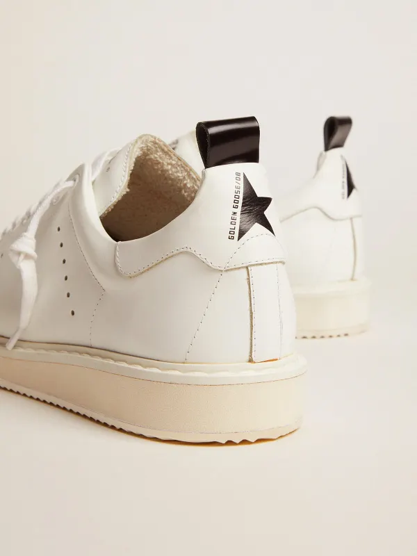 Golden Goose Starter In Leather With Star On The Heel Tab (GMF00127.F000330.10100) (5)
