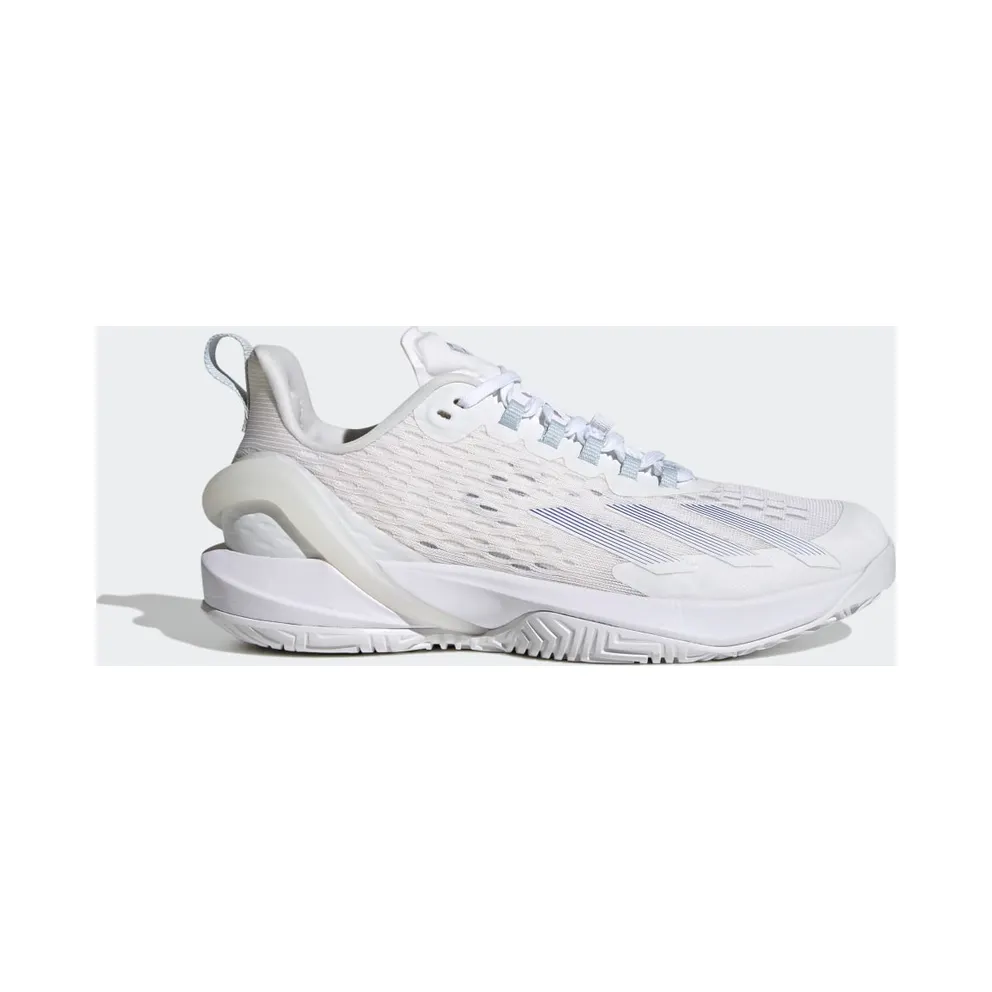 adidas Adizero Cybersonic Tennisschuh Cloud White / Cloud White / Halo Blue (HR1724)