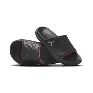 Jordan Play Slippers “Black / Photon Dust / Off-Noir / University Red” (DN3596-060)
