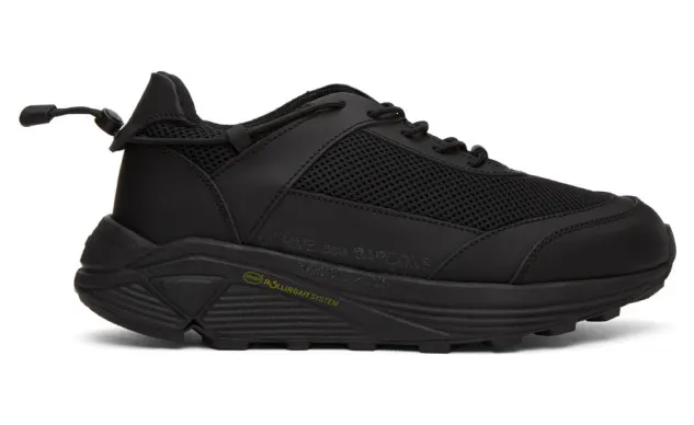 Comme des Garcons Homme Plus Black Cross Trainer Sneakers (PF-K101-001)