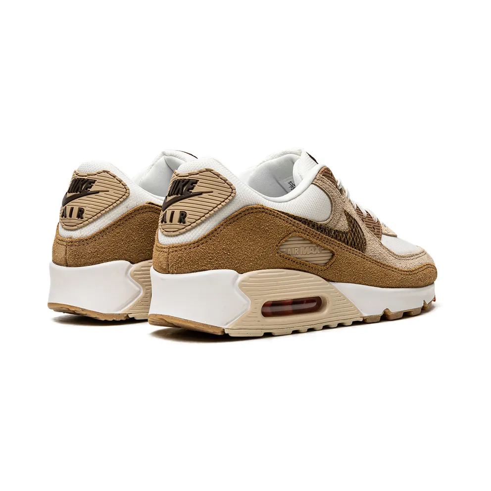 Nike AIR MAX 90 “Pale Ivory Snakeskin Swoosh” (DX9502-100)