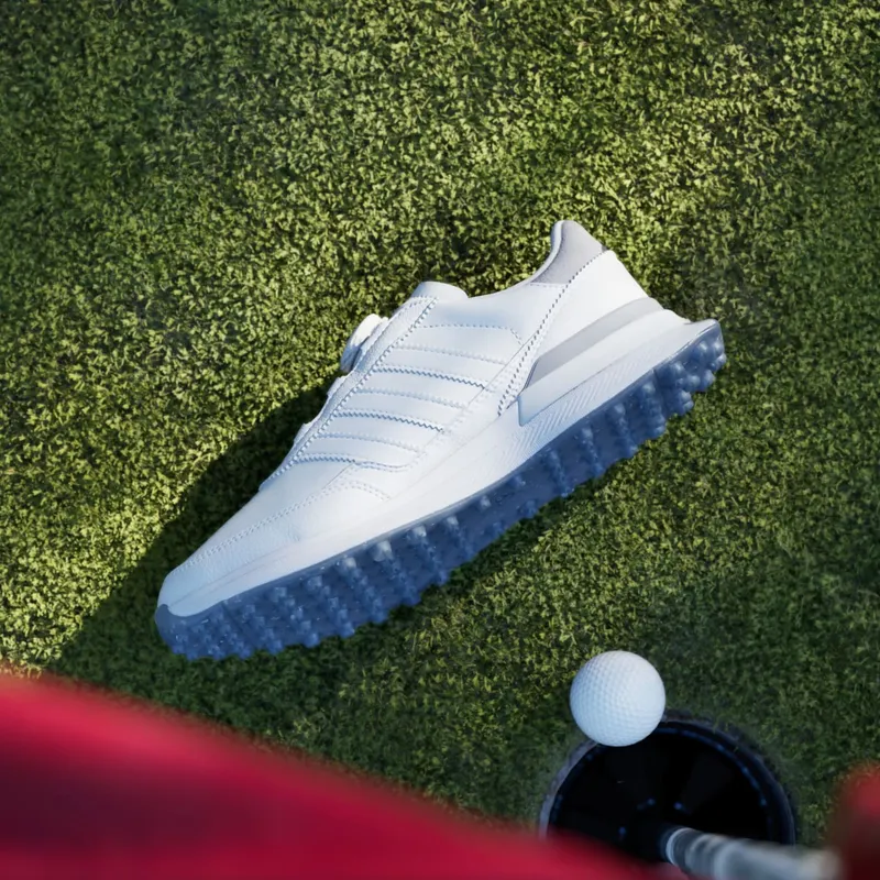 Adidas S2G 26 BOA SPIKELESS Golf Shoes Cloud White / Cloud White / Halo Silver (JQ3557)