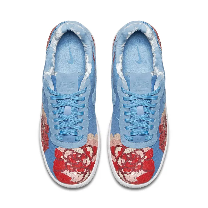 Nike Air Force 1 Upstep Low Denim Rose Sky (W) (898421-402)