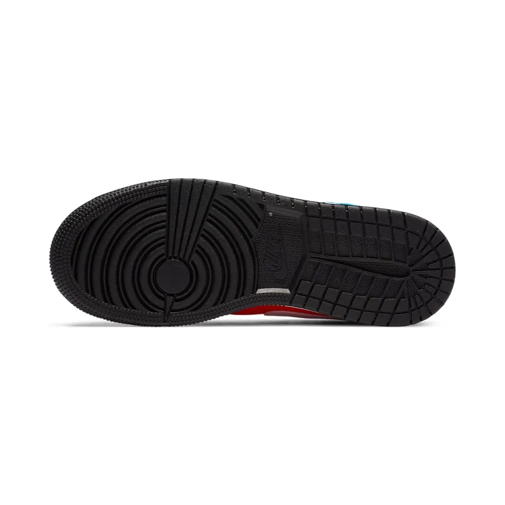 Air Jordan 1 Mid Blue Crimson (2020) (CV4891-001)