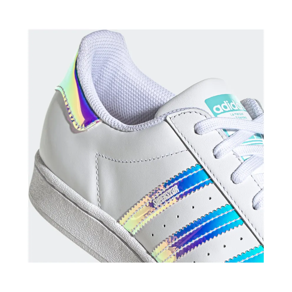 adidas Superstar Cloud White / Pulse Aqua / Pink Tint (GX3386)