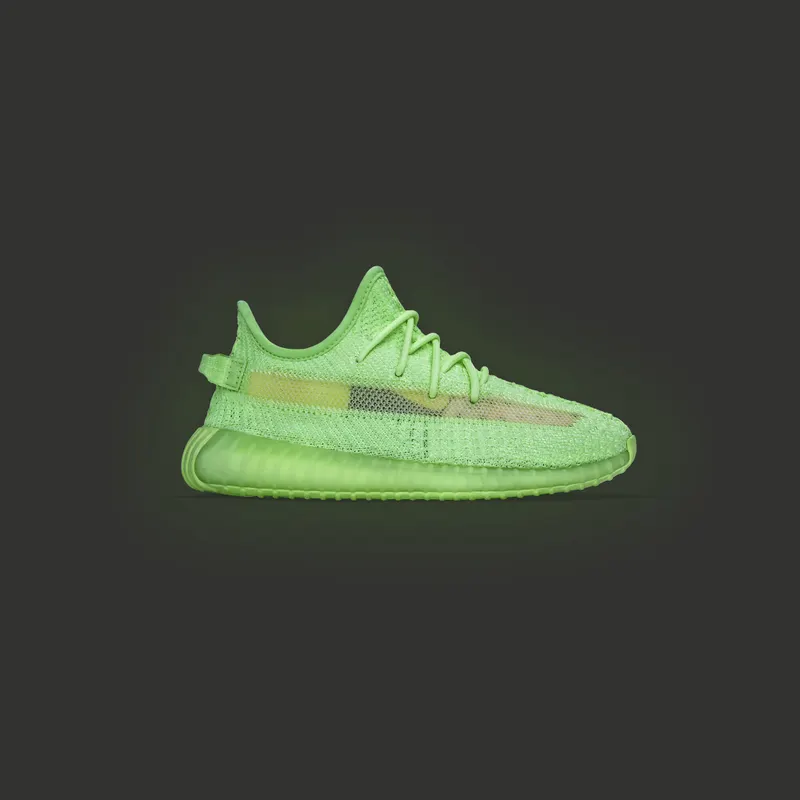 adidas Yeezy Boost 350 V2 Glow (Kids) Glow/Glow/Glow (EG6884)