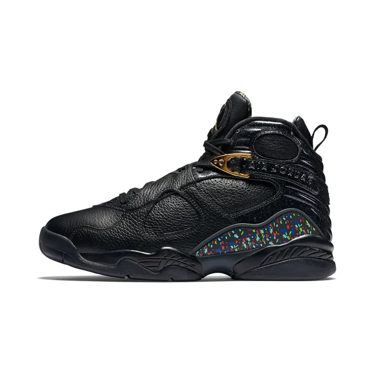 Air Jordan 8 Retro CC Cigar “Black / Anthracite / Metallic Gold” (832821-004)