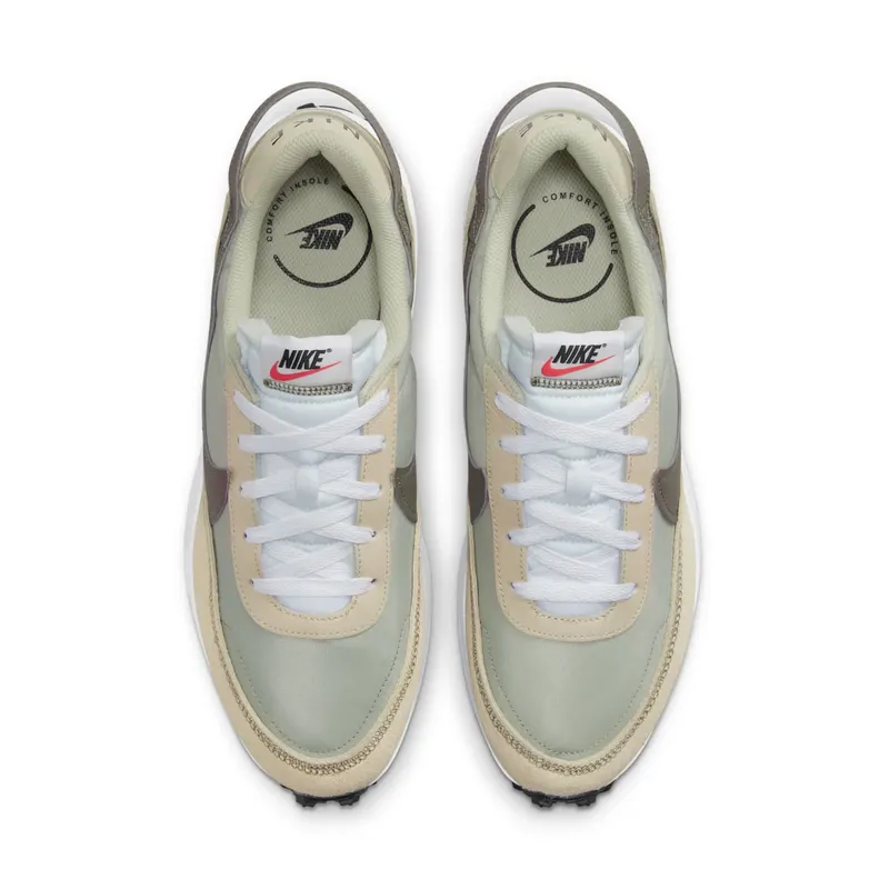 Nike Waffle Debut Light Stone Rattan White Matte Olive (DH9522-102)