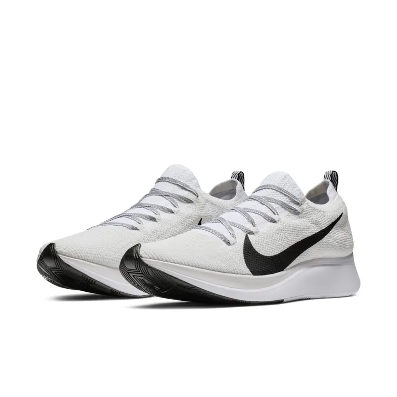 Nike Zoom Fly Flyknit White White Platinum Tint Black (AR4561-101)