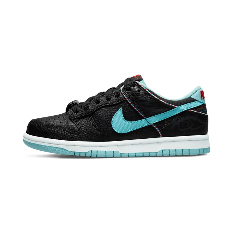 Nike Dunk Low SE Barber Shop Black (GS) (DN3351-001)