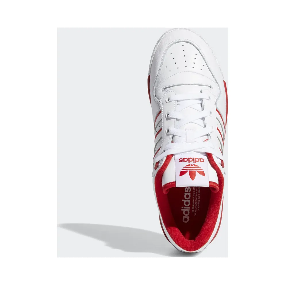 adidas Rivalry Low Cloud White Cloud White/Cloud White/Scarlet (EE4658)