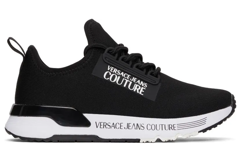 Versace Jeans Couture Black Logo Sneaker (E71VA3SA5EZS018)