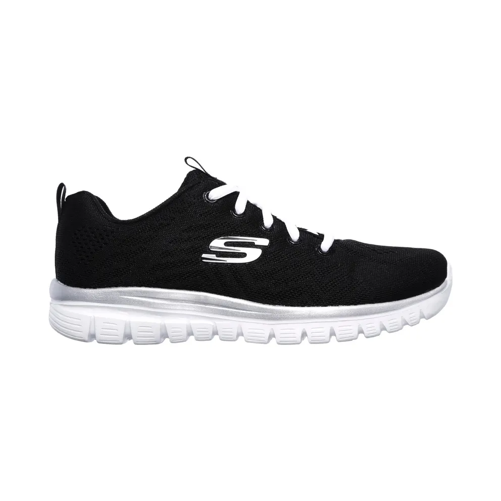 Skechers Graceful – Get Connected Sneaker Black/White