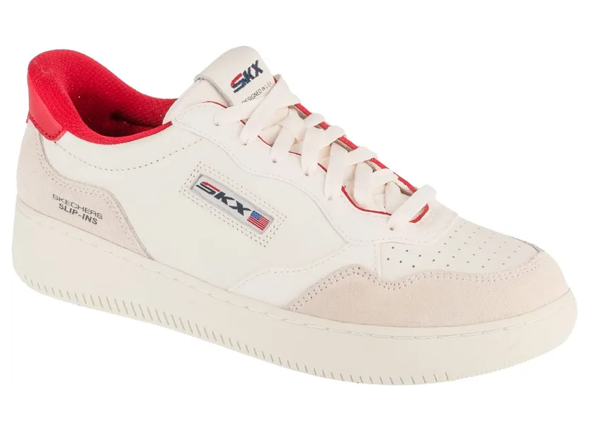 Skechers Sport Court Wit / Rood (254025WRD)