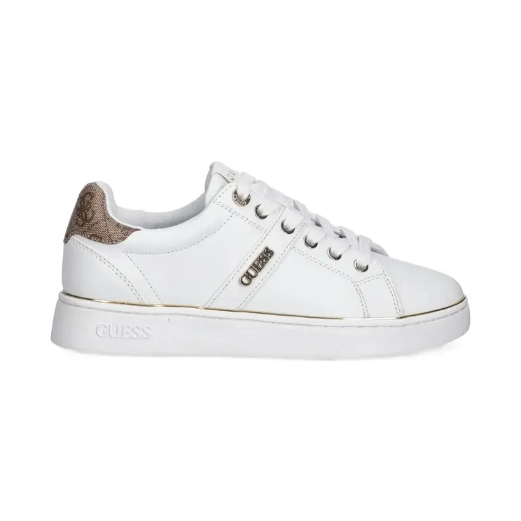 Guess Usa Welli leren “White” (FLFBTZELE12)
