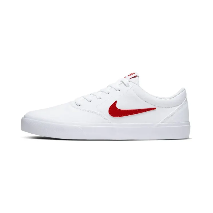 Nike SB Charge Canvas “White / University Red” (CD6279-103)