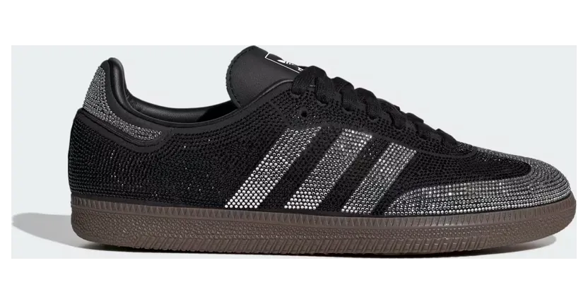 Adidas Samba OG Glitter Core Black / Cloud White (IH9052)