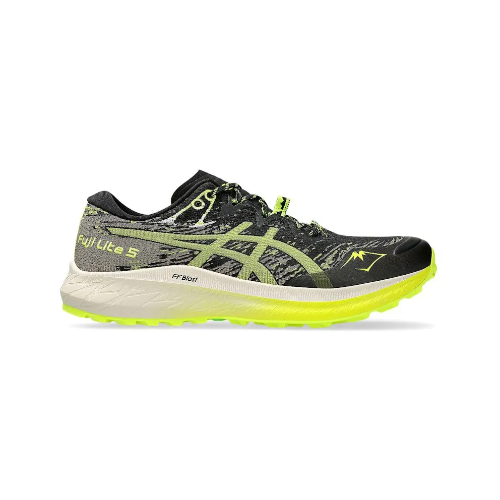 ASICS Fuji Lite 5 Black Safety Yellow (1011B889-001)
