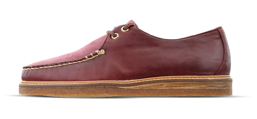 Sperry Gold Captains OX Crepe “Burgundy” (STS18351)