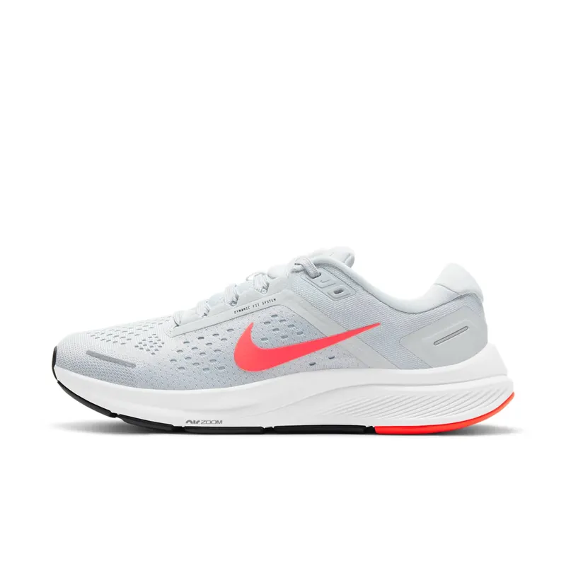 Nike Air Zoom Structure 23 Black “Pure Platinum / Light Armoury Blue / White / Flash Crimson” (CZ6721-009)