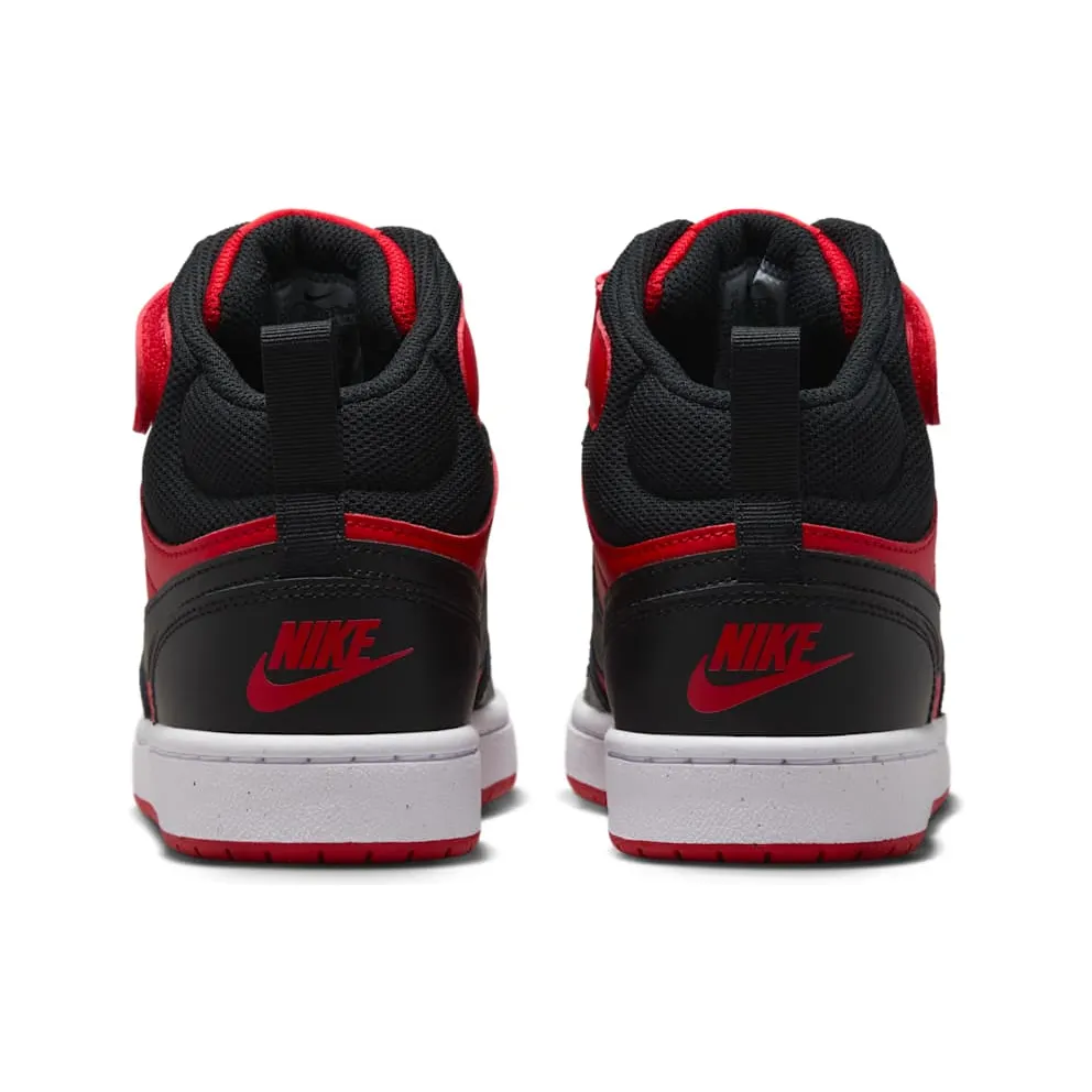 Nike Court Borough Mid 2 University Red White Black (CD7782-602)