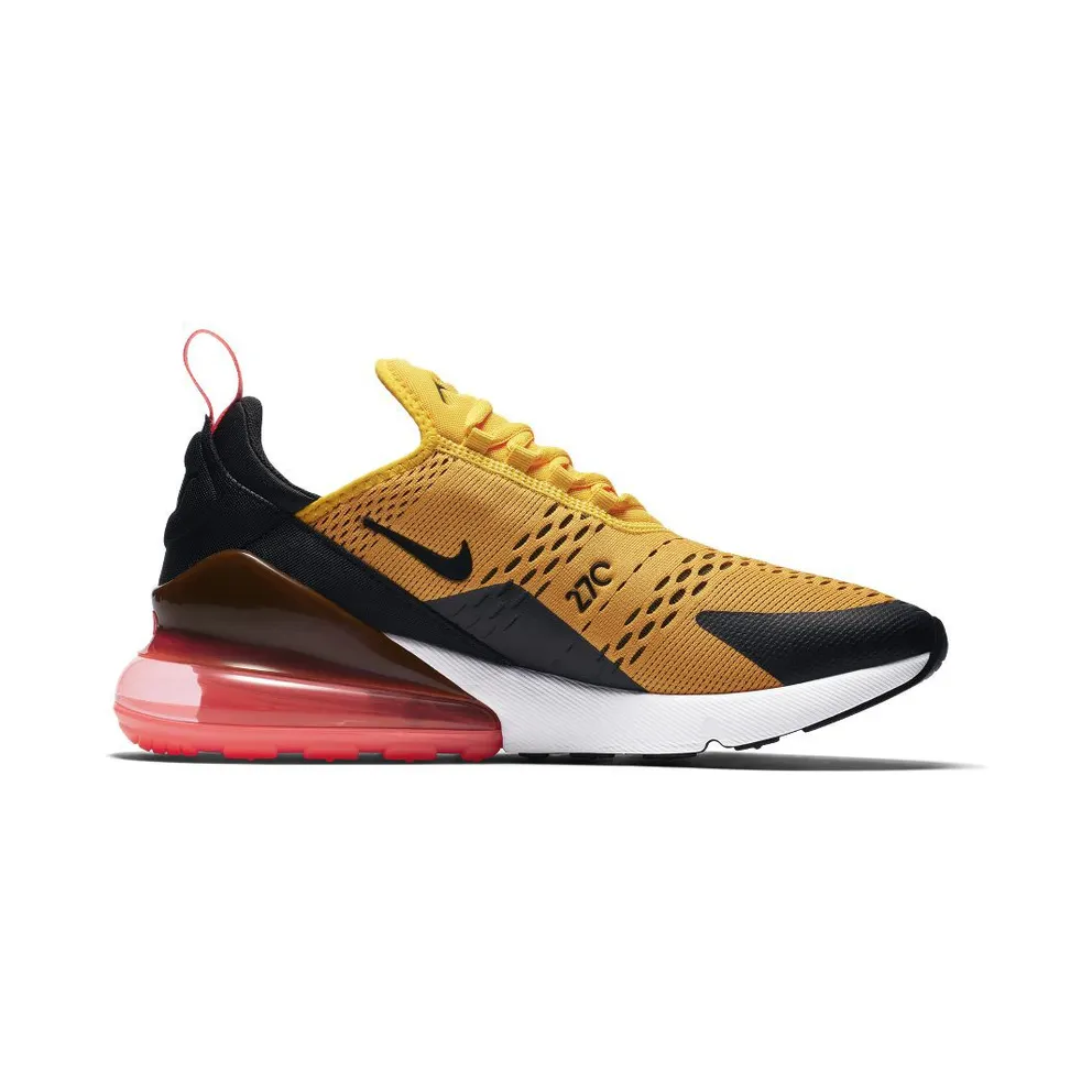 Nike Air Max 270 University Gold Black/University Gold-Hot Punch-White (AH8050-004)