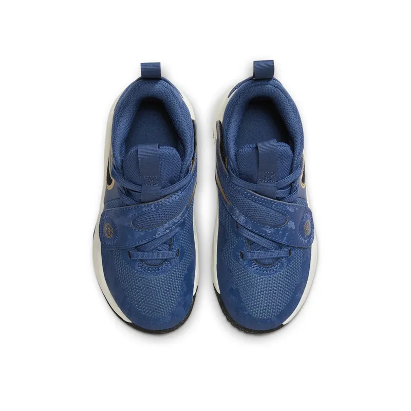 Nike Team Hustle D 11 Mystic Navy Pale Ivory Metallic Gold Black (FZ7296-400)