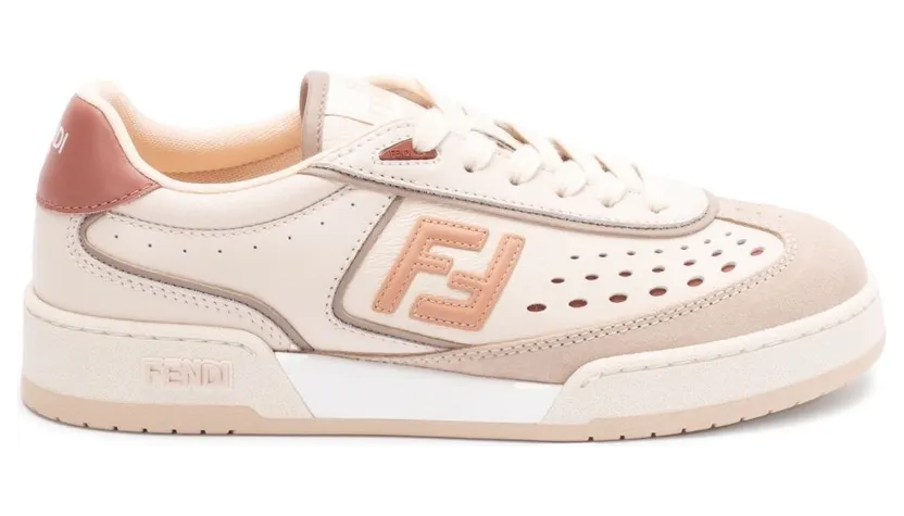 Fendi Match Leather Sneakers 8E8670ASB2F1RUY