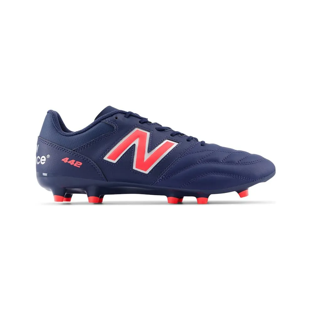 New Balance 442 Team FG v2 Navy Silver Energy Red (MS42FMP2)