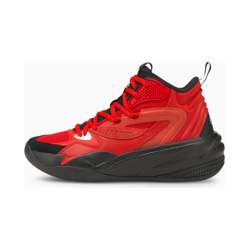 Puma Dreamer 2 Mid Basketball Shoes Black/Red (19485103)