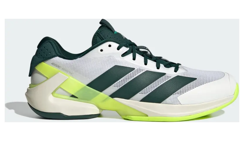 Adidas Adizero Ubersonic 5 Tennisschoenen Cloud White / Aurora Ivy / Lucid Lemon (JR2714)