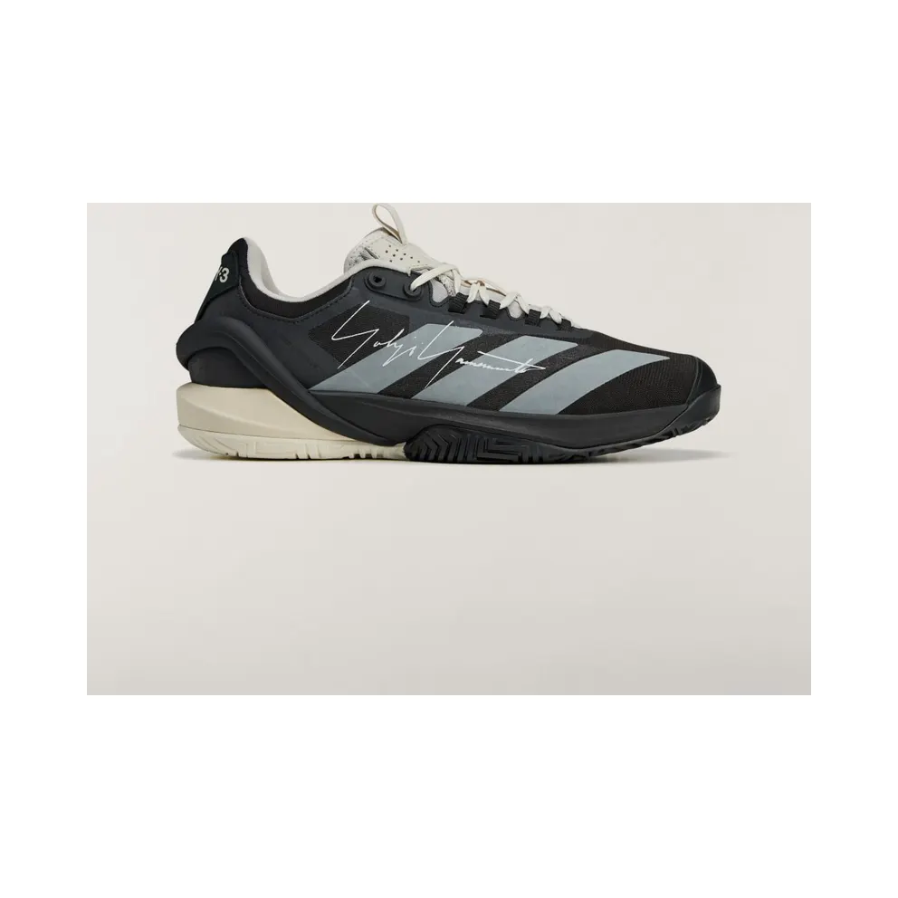 Adidas Y-3 Adizero Cybersonic 2 Tennis Shoes Black / Orbit Grey / Black (JR4348)