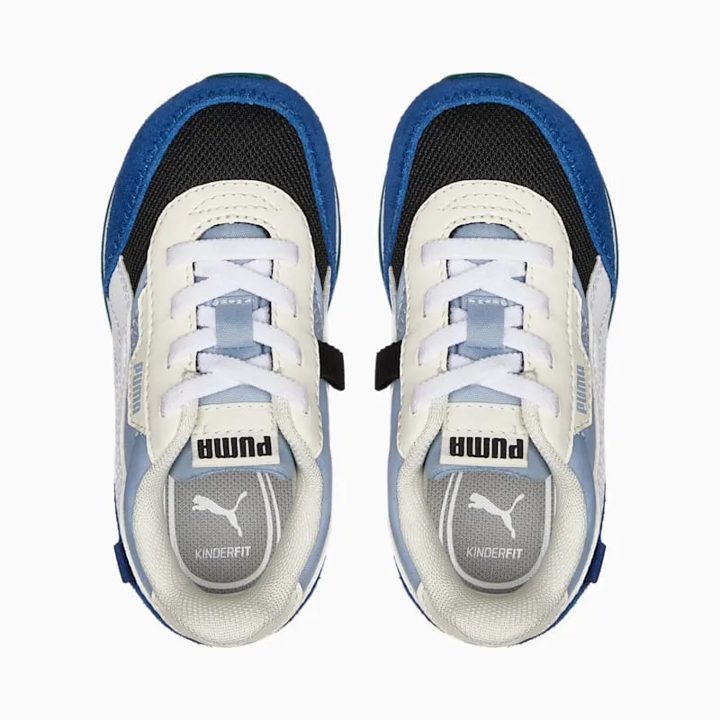 PUMA Future Rider Splash AC Babies’ Blue Wash/Black/White (381856-07)
