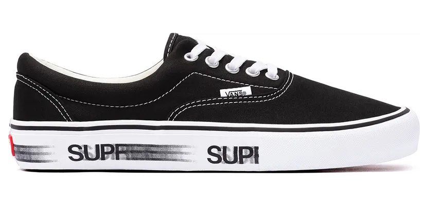 Vans Era Supreme Motion Logo Black