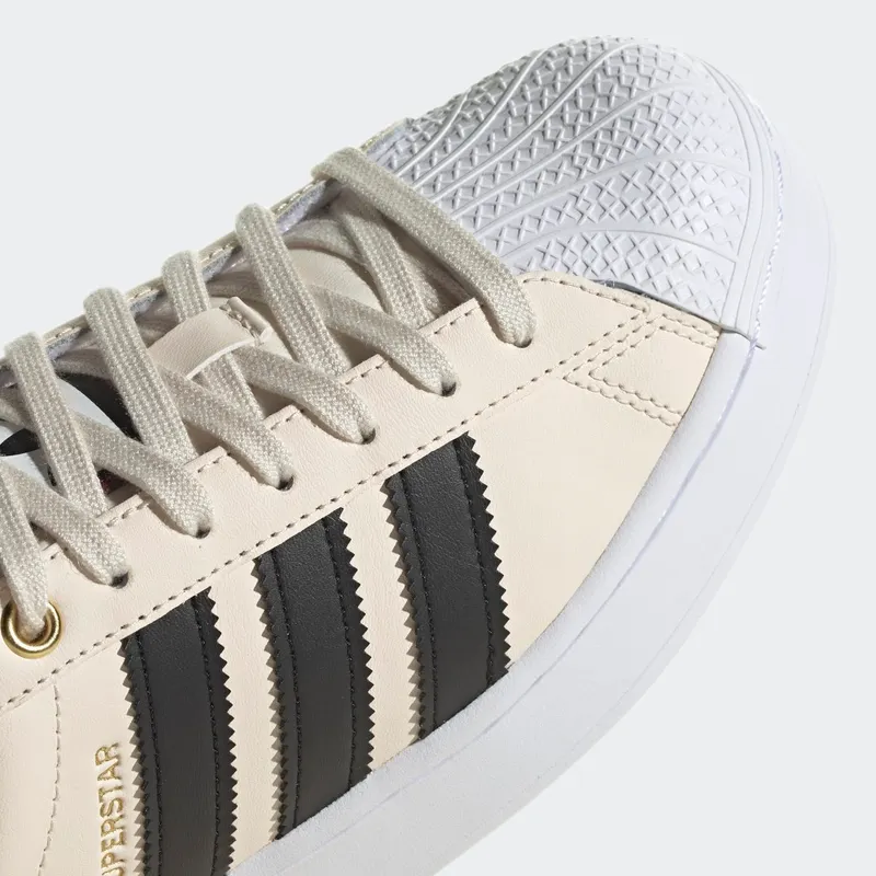 adidas Superstar Bold Wonder White / Core Black / Victory Crimson (H00636)