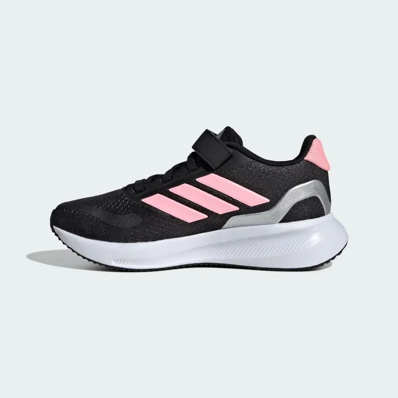 Adidas Runfalcon 5 Kids Core Black / Pink Spark / Silver Metallic (IE8580)
