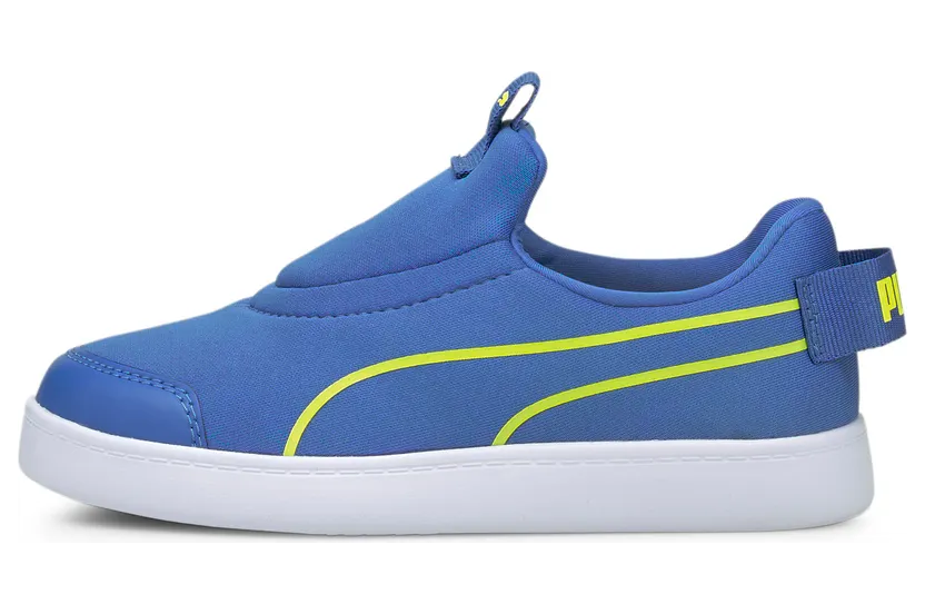 Puma Courtflex v2 Slip-On kinderen Geel (374858-02)