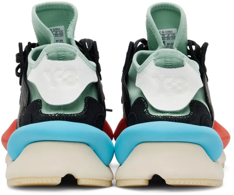 Adidas Y-3 Kaiwa Black / Blush Green / Red (GX1052)