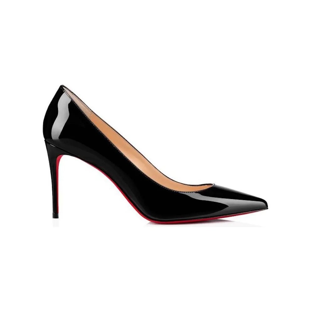 Christian Louboutin Kate 85mm Pump Black Patent Leather (3191416BK01)