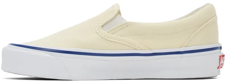 Vans Off-White OG Classic Slip-On LX Sneakers (VN0A45JK0RD1)